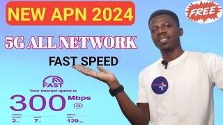 New 2024 5G APN settings for all networks|Network problem| slow internet fixed