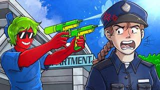 BANNED FOR TROLLING COPS WITH ILLEGAL WATER GUNS IN GTA 5 RP