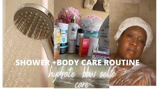 My Shower Routine #skincare Plus Size Feminine Hygiene #breast #bbw