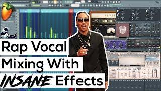 How To Mix Rap Vocals In FL Studio (WiTH iNSANE EFFECT SENDS)