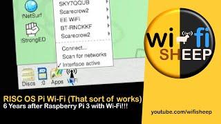 RISC OS Pi now with (sort of) working #wifi !