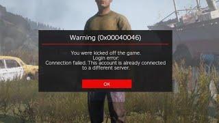 How To Resolve DayZ Error Code 0x00040046?