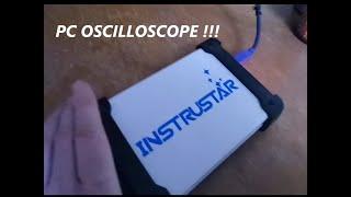 INSTRUSTAR...PC OSCILLOSCOPE...