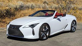 The Lexus LC500 Convertible Is Almost Perfect