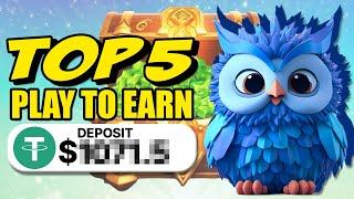  Top 5 Crypto Games Ranked by Our PlayToEarn Score – January 2025!