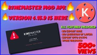 Kinemaster New Mod Apk 2021 | Version 4.15.9 Is Here  | Export Issue Fixed | Volthoom Gaming