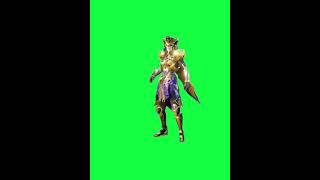 Pharaoh x suit with killing machine   Green Screen   Pubg Mobile