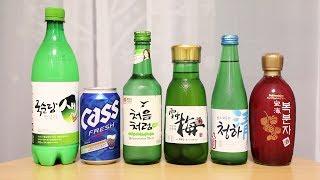 Top 6 Korean alcoholic drinks