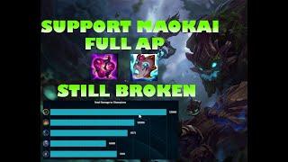 AP MAOKAI SUPPORT IS STILL BROKEN! MOST DMG WITH 2 ITEMS! SAPLINGS FTW!!