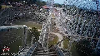 Timber Wolf - Worlds of Fun - Front Row POV