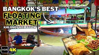 Khlong Lat Mayom FLOATING MARKET Bangkok Walking Tour