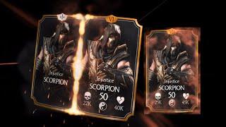 Mortal Kombat X iOS - Injustice Scorpion Promoted to Level 50 Elite VII