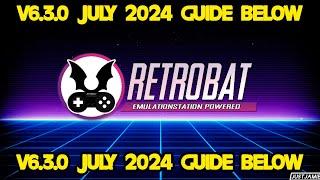 [V6.3.0 GUIDE BELOW] RETROBAT V6.2  All-In-One Setup Guide 2024 #retrobat #retrogaming #emulator