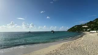 A moment on the beach in Grand Case, St Martin.