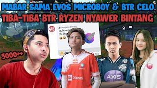 MABAR SAMA EVOS MICROBOY & BTR CELO !!! TIBA-TIBA DISAWER BTR RYZEN 5000+ PC KU NGELEG NGELEG