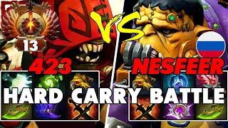 423 (BLOODSEEKER) vs NESFEER (ALCHEMIST) - Epic Battle Of Hard Carry Dota 2 Players - Z Dota 2