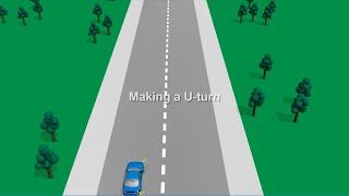 Road rules: u-turns