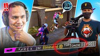 Real Tonde Gamer In My Game  Top 1 Grandmaster Lobby -Garena Free Fire