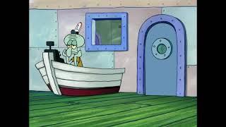 Squidward Waiting for Customer in Krusty Krabs for 10 Hours