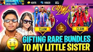 New Diwali Gift Of Light Event Gifting My Sister Breakdancer Bundle & Bunny  MP40 Garena Free Fire