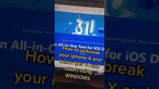 Checkra1n Jailbreak IOS 12.4.8 - 14.8.1 using 3UTools (Windows)