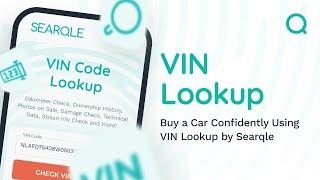 Searqle  feature: VIN number lookup | car VIN search in USA