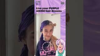 Get Trendy Purple Hair Color | Anveya Semi- Permanent Hair Color