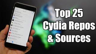 Top 25 Cydia Repos For iOS 8.3 Jailbreak Tweaks