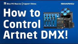 How to Control Artnet DMX