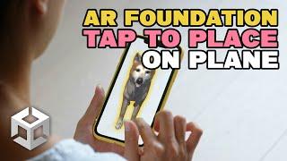 Tap to Place Objects in Unity's AR Foundation - Tutorial 2023