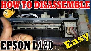 How to Disassemble EPSON L120 Printer