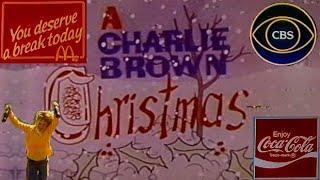 CBS Network - A Charlie Brown Christmas - "Sponsored By..." (Ending & Break, 1981)    ️ 