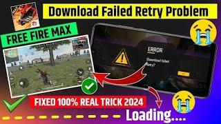 Free fire max loading problem fix 2024 ||