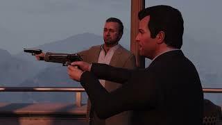 Michael gets in trouble with FIB GTA 5