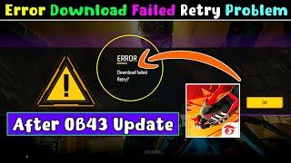 free fire download failed retry | download failed retry free fire | ff error download failed retry