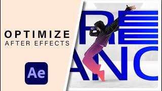 How to OPTIMIZE After Effects 2021 for best PERFORMANCE [ Tutorial ]