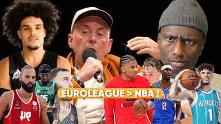 L'EUROLEAGUE C'EST MIEUX QUE LA NBA ? CET EXPERT DONNE SON AVIS SUR LA NBA ACTUELLE !