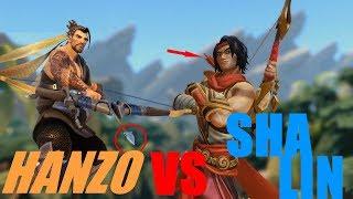 OVERWATCH vs PALADINS | HANZO vs SHA LIN