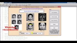 Facial Expression Detection Using Matlab Source Code - Face Emotion Recognition using Matlab Code