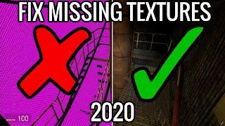 How to FIX Missing Textures for Garry's Mod (2023) (100% Guaranteed!)