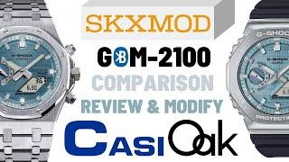 GBM-2100 Comparison, Review & Modify | by SKXMOD CasiOak Gen.6 "Ultra" Modding Kit