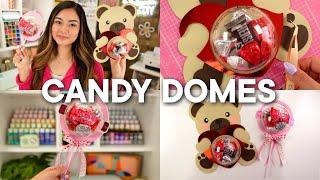 DIY EASY CANDY DOMES WITH CRICUT! 