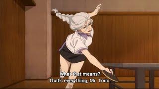 Mei Playing Table Tennis with Todo | Jujutsu Kaisen S2 Ep 6