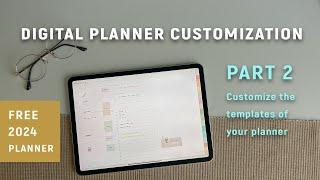 Digital Planner Customization with Goodnotes | Beginner Tutorial Part 2