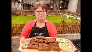 Mici de casa reteta traditionala de mititei din carne de porc, vita, oaie