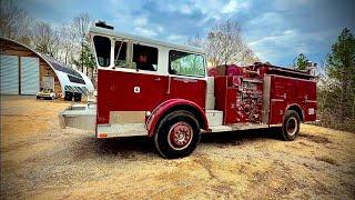 Diagnosing the American LaFrance Pioneer Fire Engine. Air brake failure & stuck throttle issues