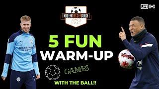 Five Fun Warm-Up Drills with the Ball!!