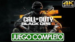 CALL OF DUTY BLACK OPS 6 Juego Completo Español Latino Campaña Completa (4K 60FPS) ️ SIN COMENTAR