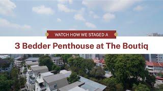 SFR Home Staging - The Boutiq 3 Bedder Penthouse | Singapore Property Videos