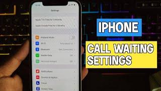 iPhone Call Waiting Problem Solve | How to Solve iPhone call Waiting Problem